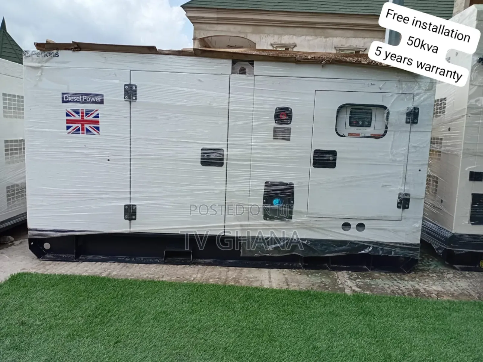 Powercrownx 50kva Silent Perkins 50kva Diesel