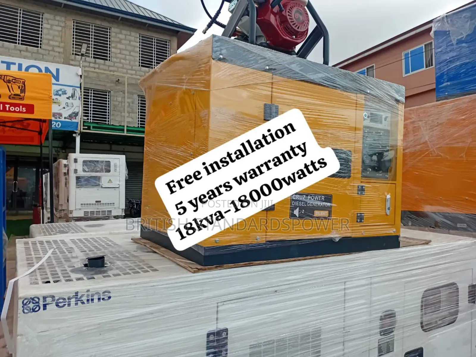 Synergistic 18kva Silent Diesel Powered Generator