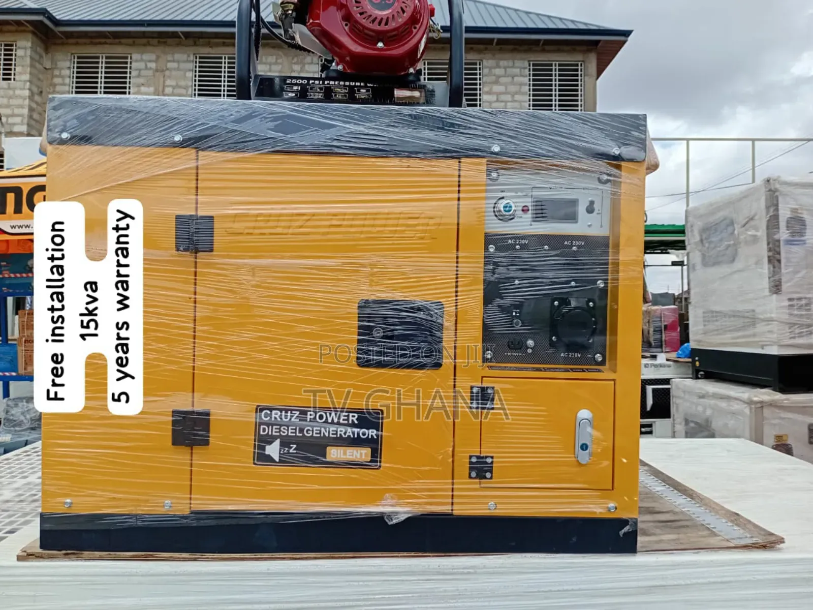 Powerchargex 15kva Silent Cruz Power 15kva Diesel