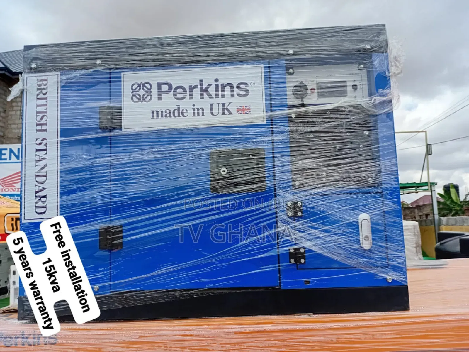 Trinitypowerx 15kva Silent Perkins15kva Diesel