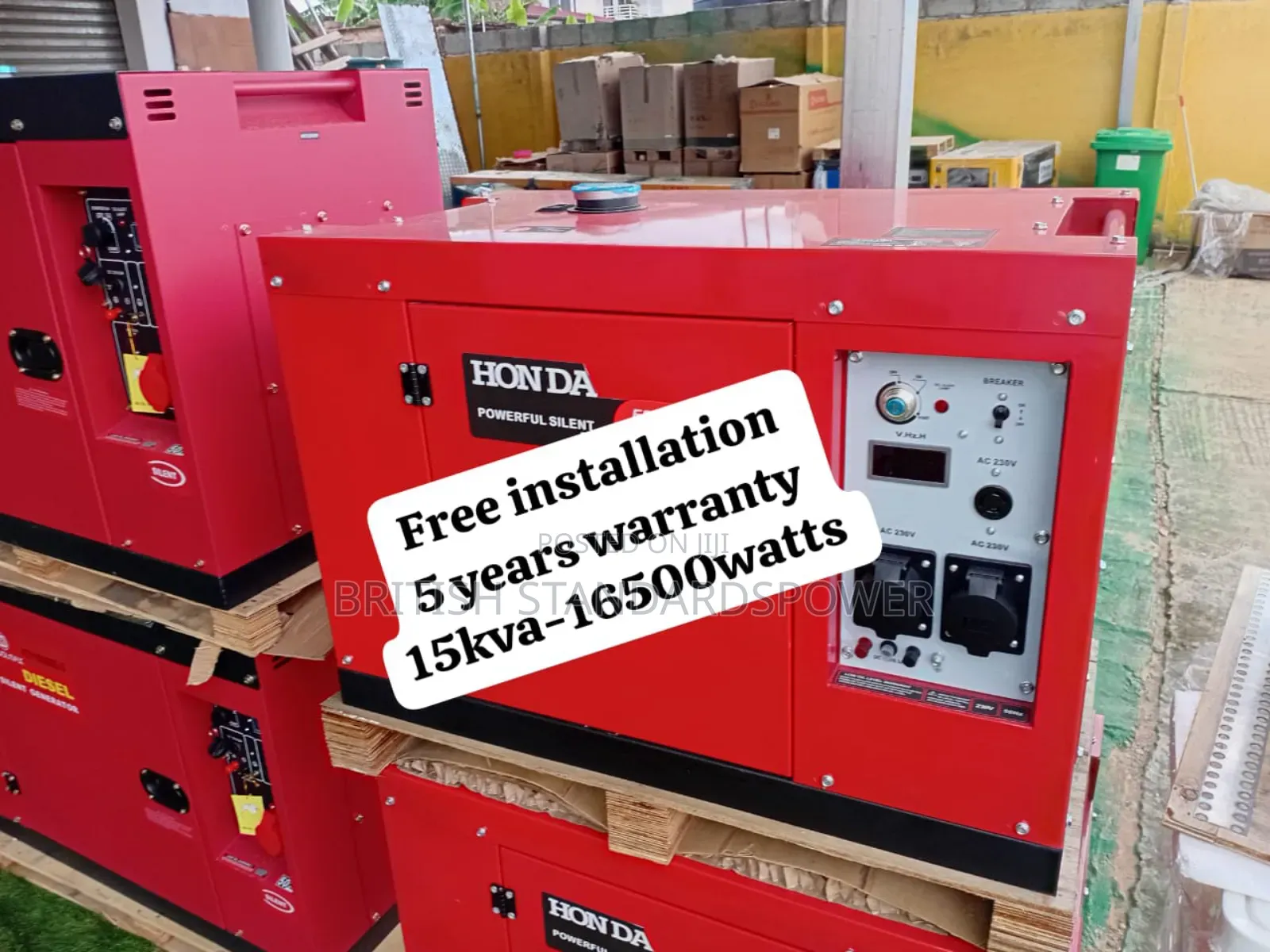High-Powered 15kva Silent Diesel Genset 15kva