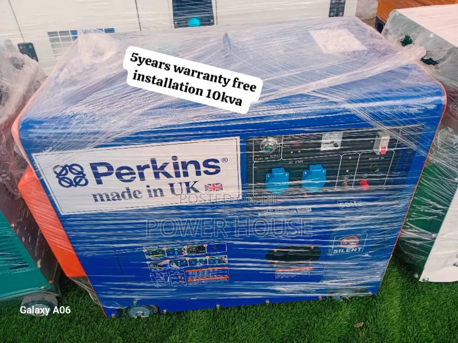 Zenith Field Perkins Generator 10kv 13000watts 10kv