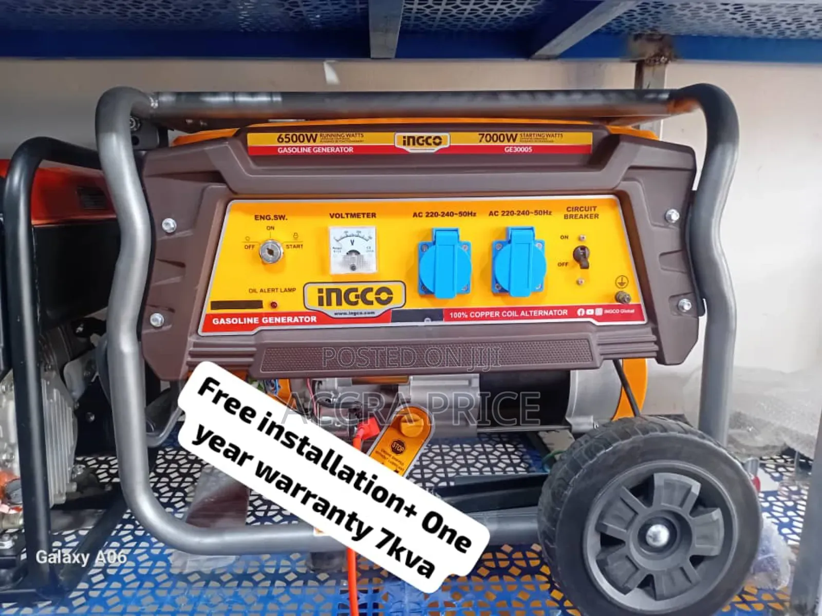 Energydrive 7kva Ingco Petrol Generator Petrol Engine