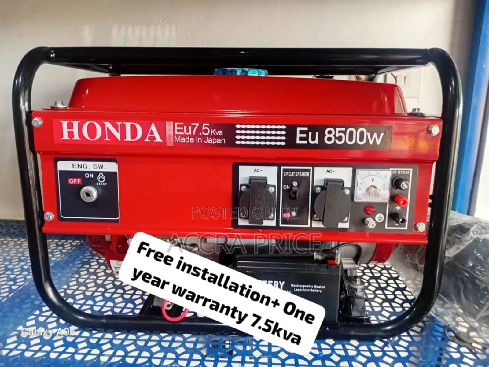 Energydrive 7.5kva Honda Petrol Generator Petrol Engine