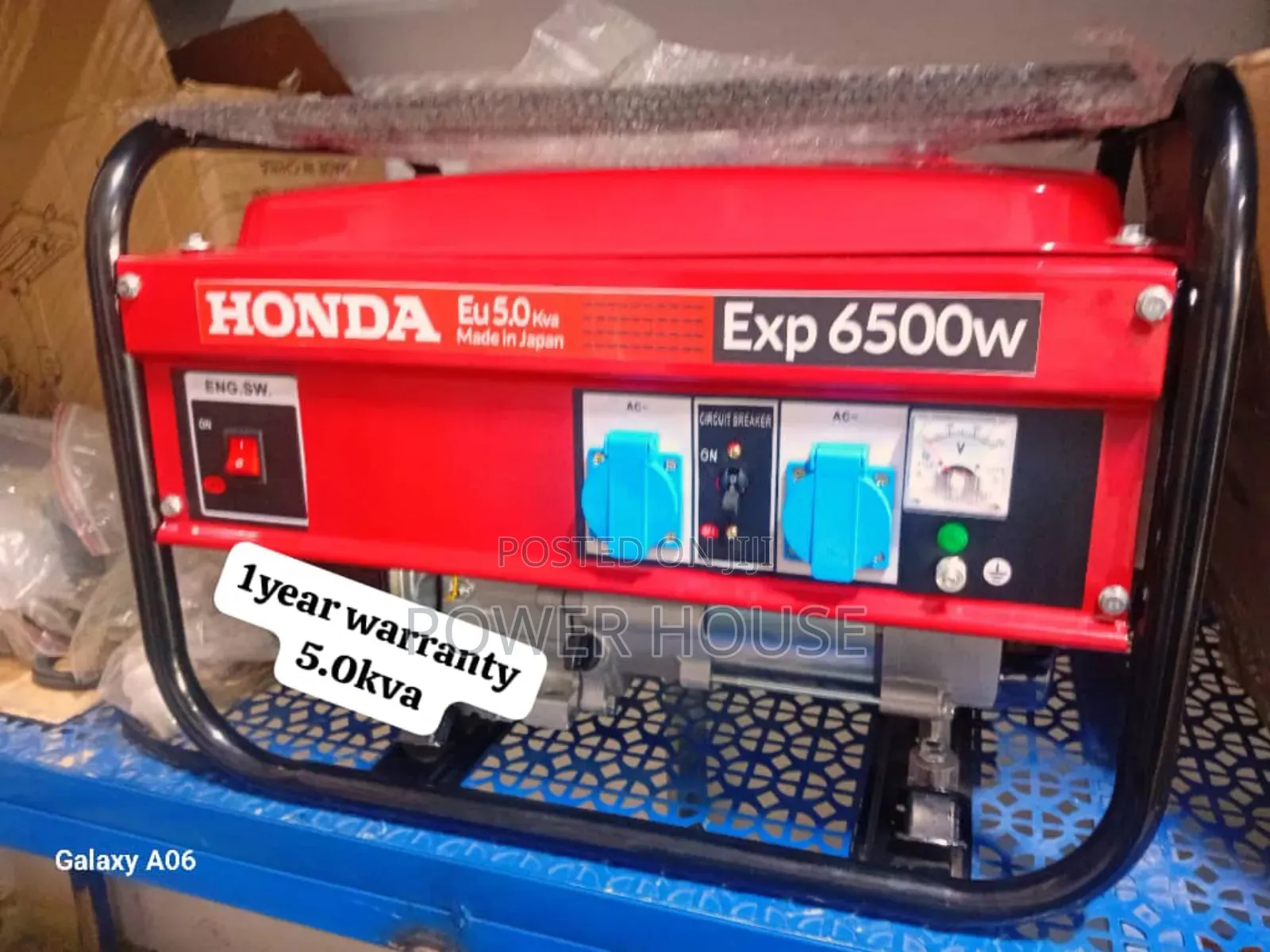 Ladies Core Honda Petrol Generator 5.0kva Generator