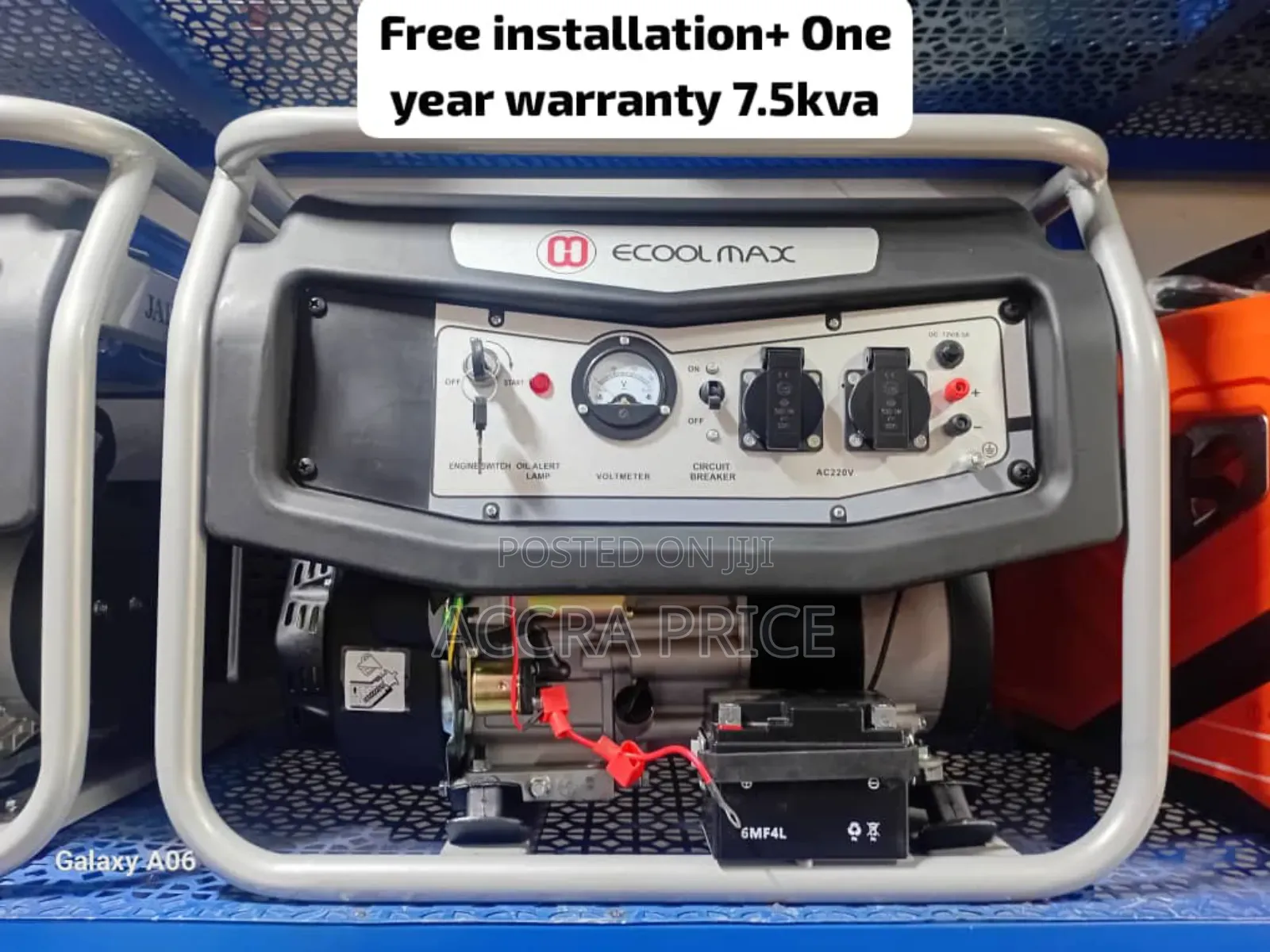 Generator Prodigy From Japan Diesel Machine 7.5kva Ecoolmax