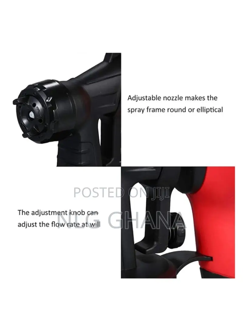 Paint Sprayer 400w Spray Gun 1000ml / S Electric Tvx23637