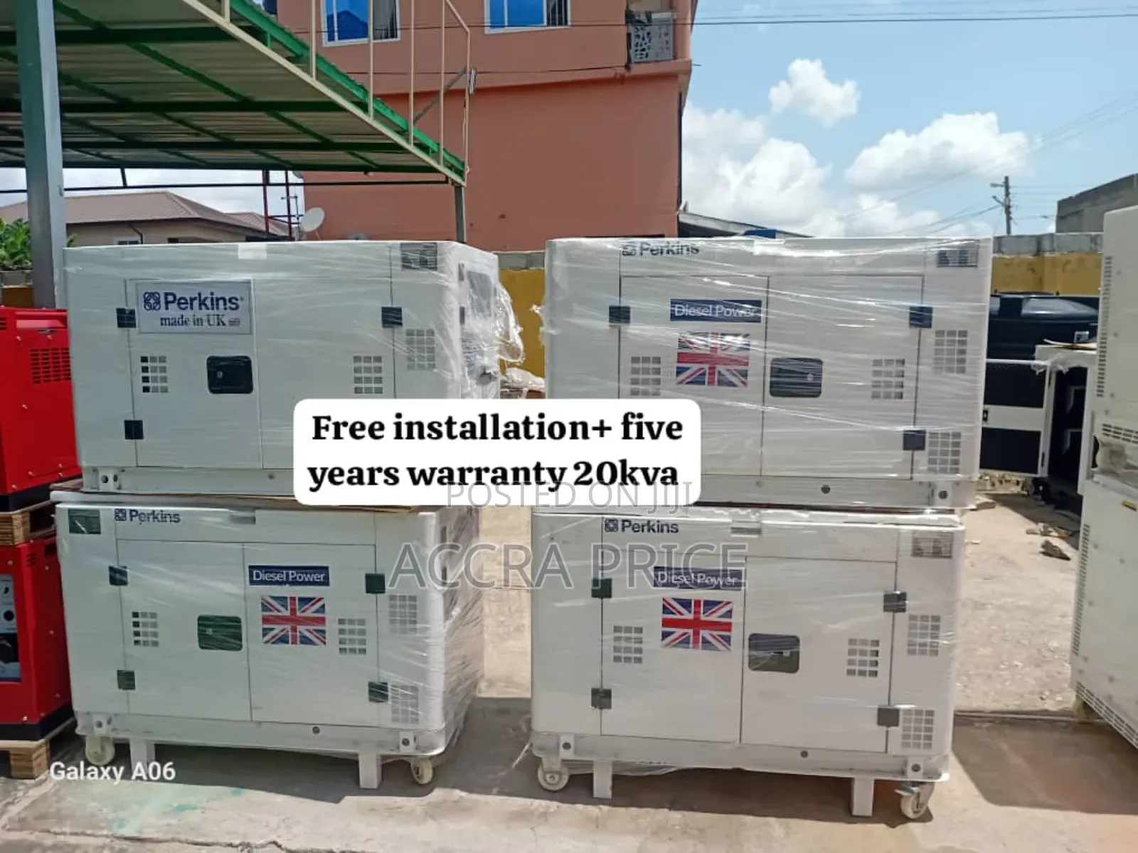 Energypower System Generator 20kva Diesel Perkins Genset