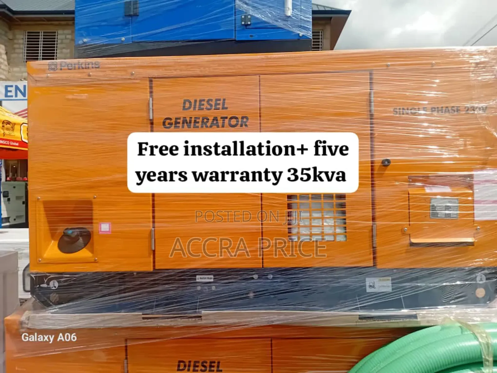 Energypower System Generator 35kva Diesel Perkins Genset