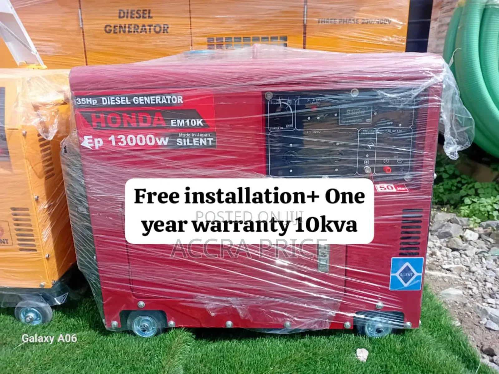 Energypower System Generator 10kva Diesel Honda Genset