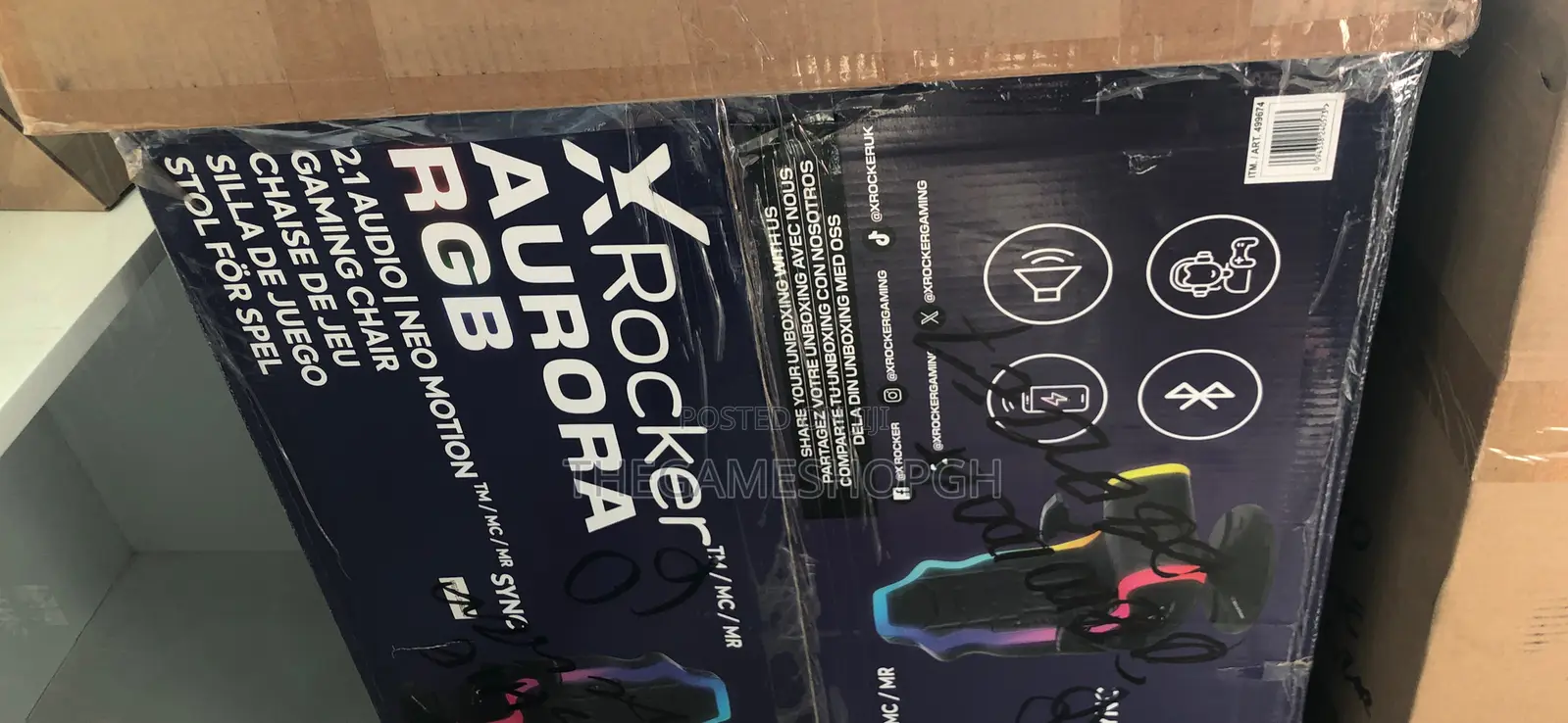 Xrocker RGB Gaming Speaker Chair