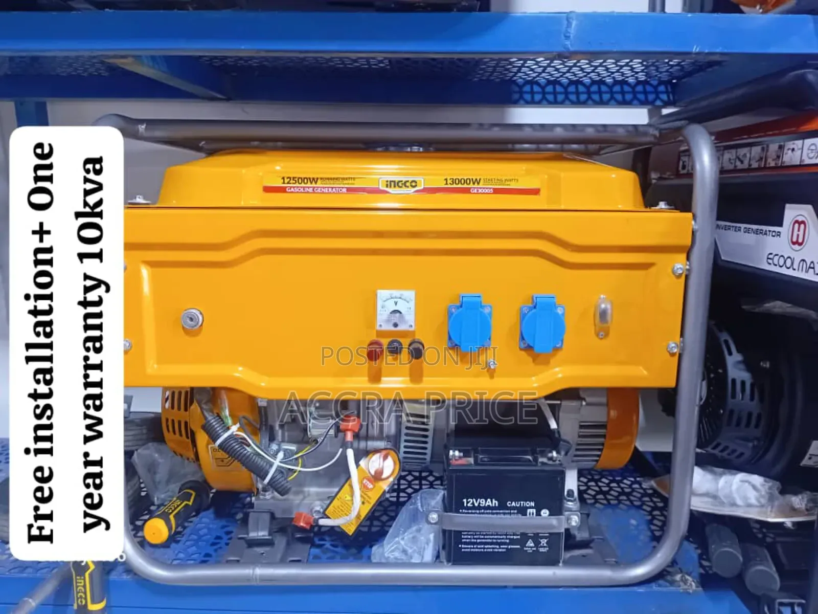 Energypower System Generator 10kva Petrol Ingco Genset