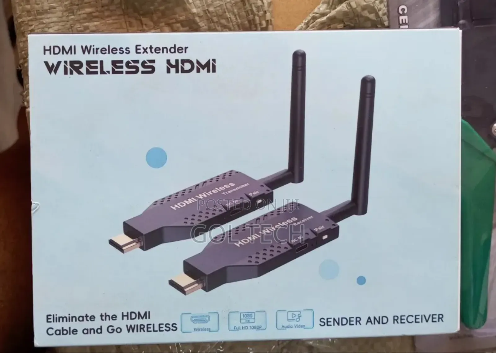 Hdmi Wireless Extender 100m Sender and Receiver