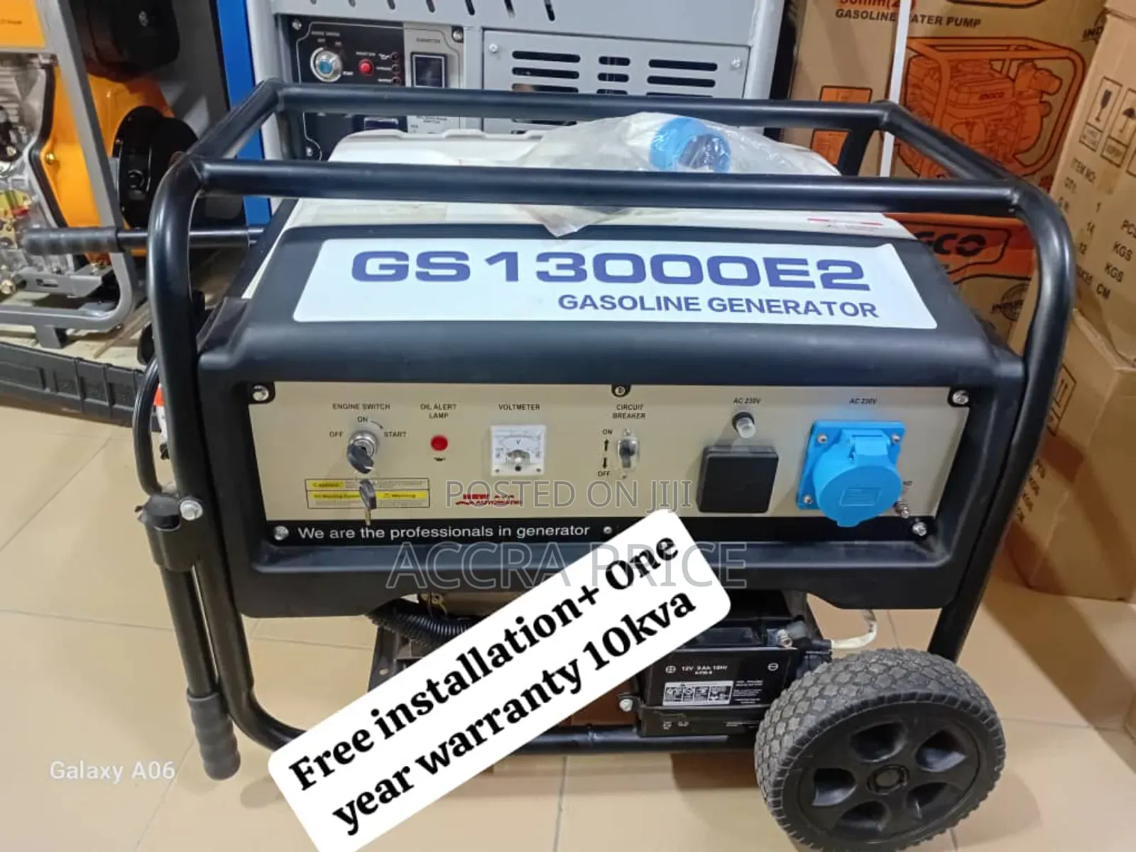 Energydrive 10kva Uk-D Petrol Generator Diesel Engine