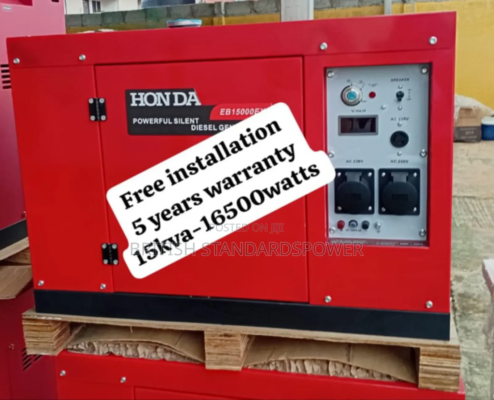 Combined Power 15kva Silent Diesel Genset