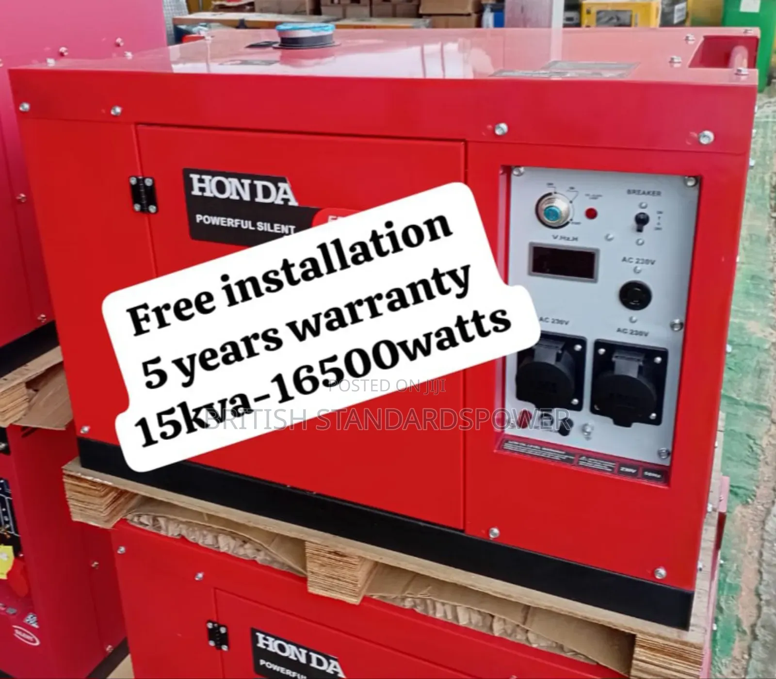 Yielding Power 15kva Silent Diesel Genset
