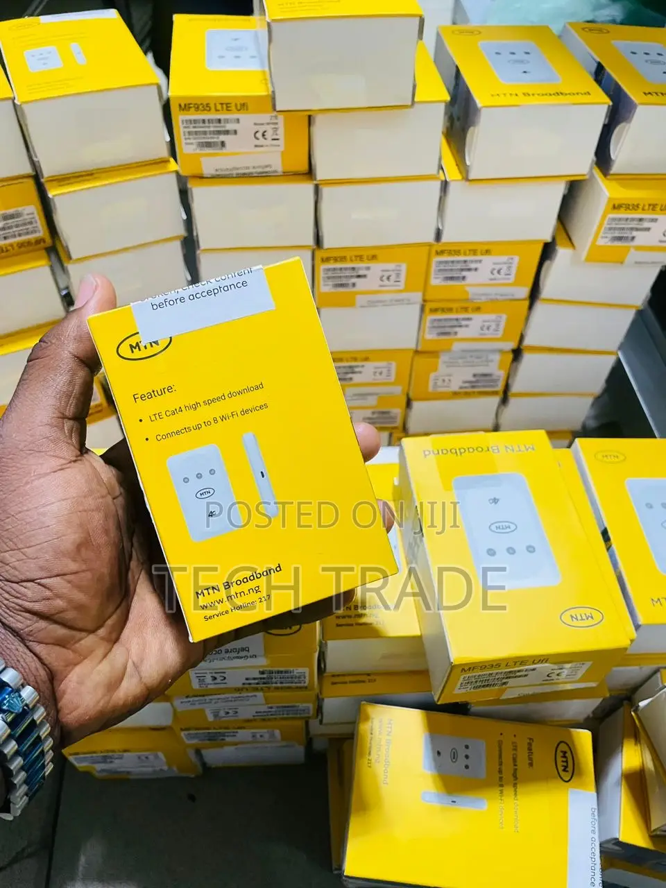 4g Lte MTN Universal Pocket Mifi (Takes All Networks)