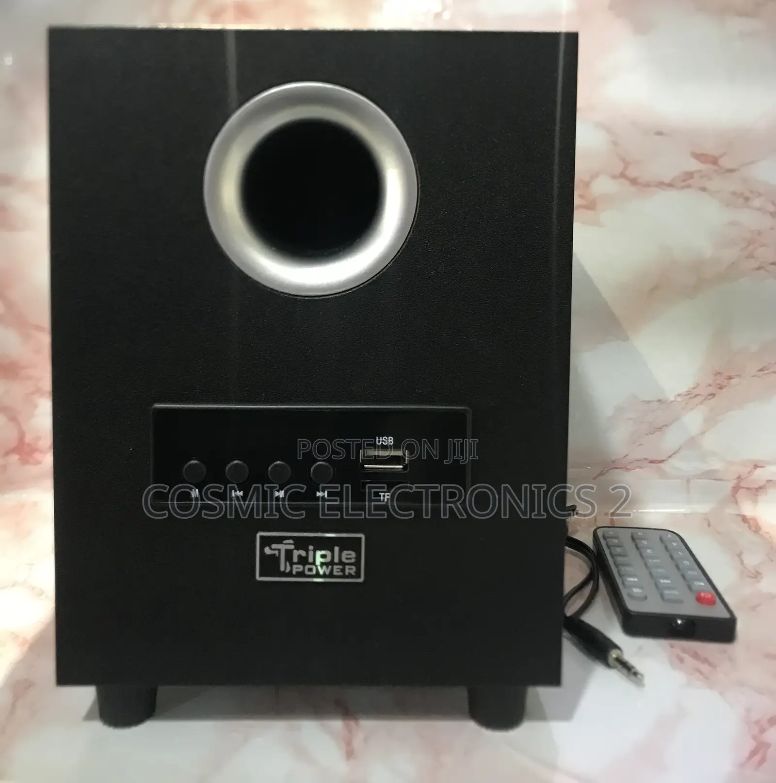 Triple Power Led Display C10 Speaker With Remote Control
