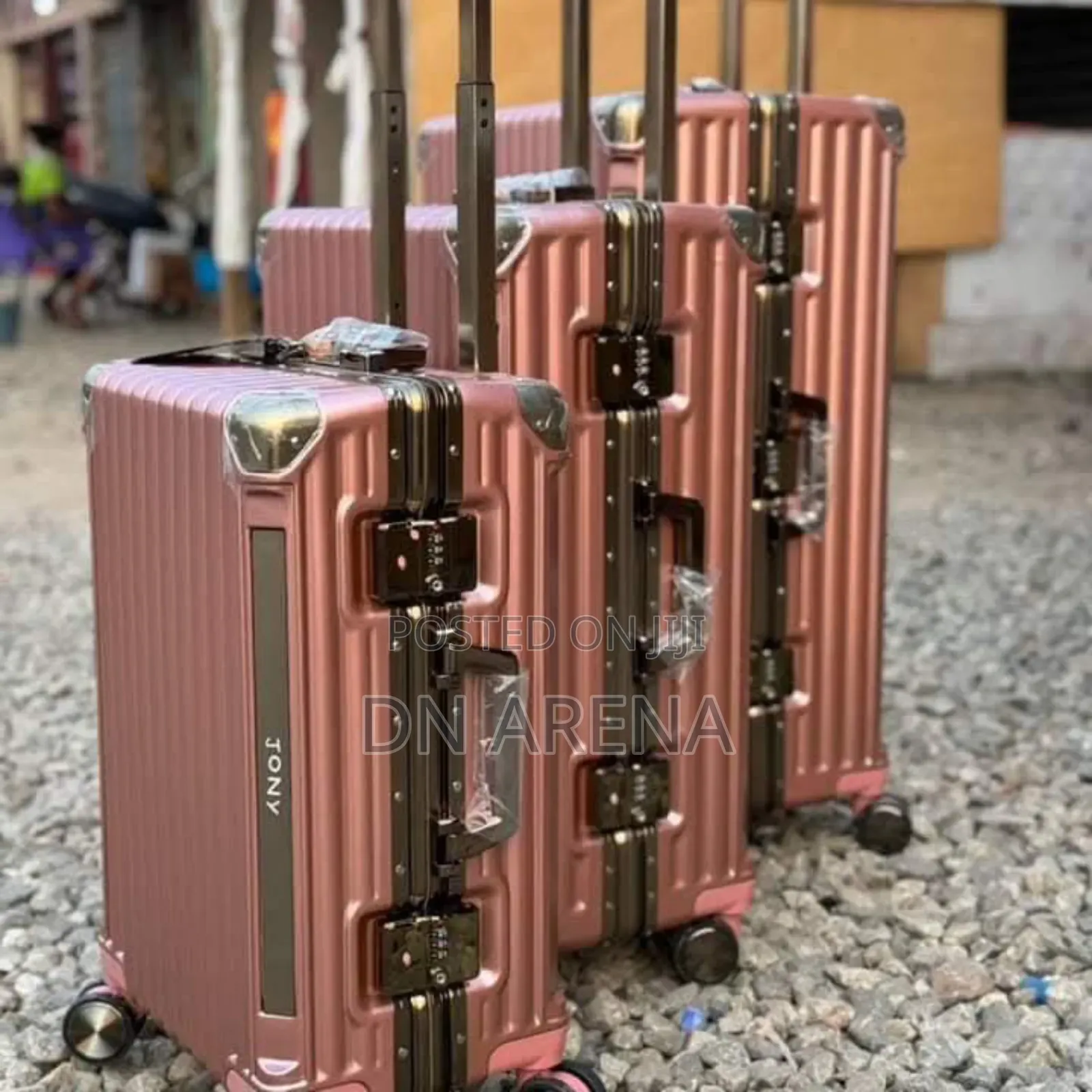 Anti - Crack Trolley Suitcase Traveling Luggage Bag