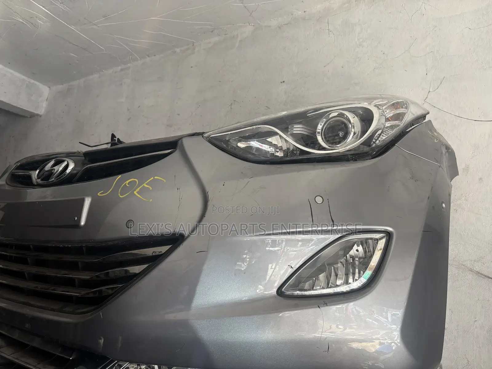 Hyundai Elantra 2012-2014 Front Cut