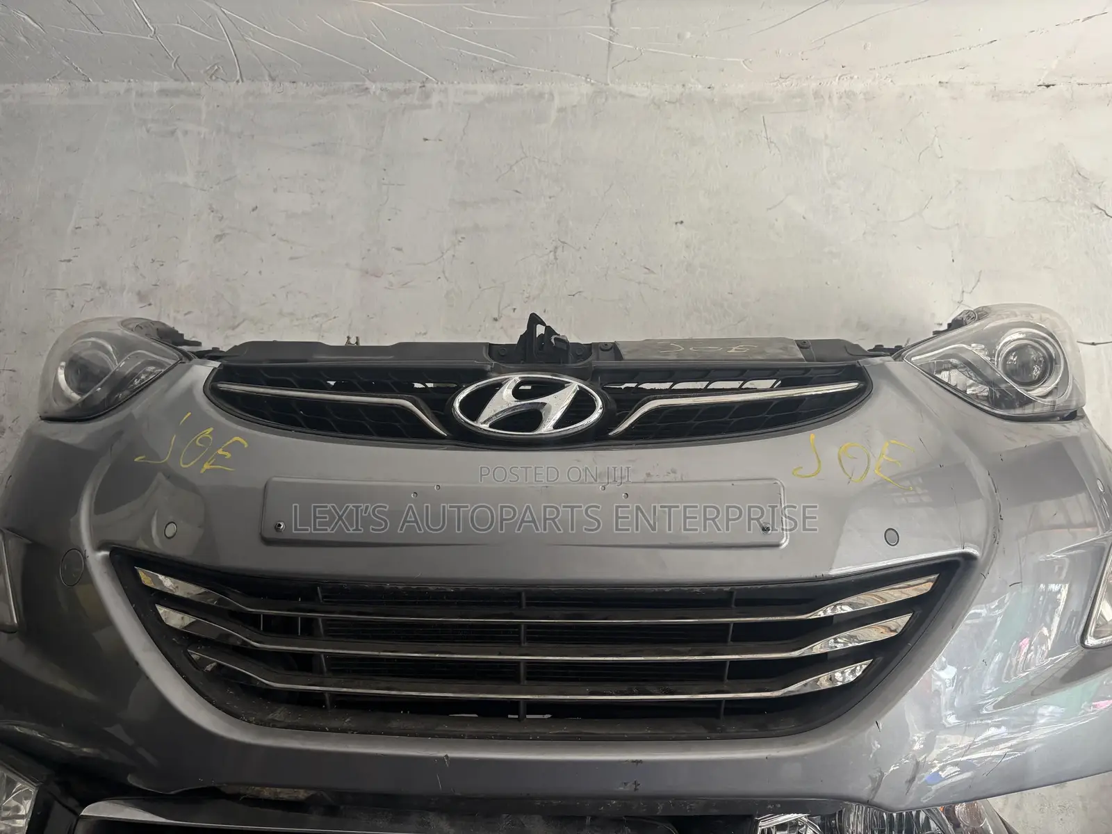Hyundai Elantra 2012-2014 Front Cut