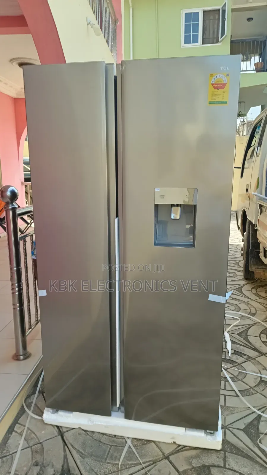 Tcl 530ltr Side/Side Refrigerator Water Dispenser