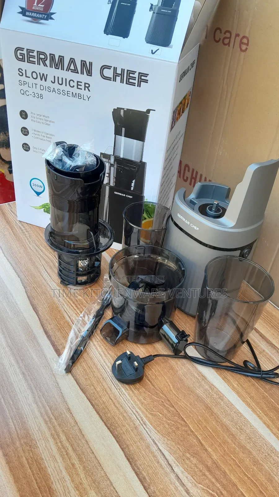 German Chef Slow Juicer