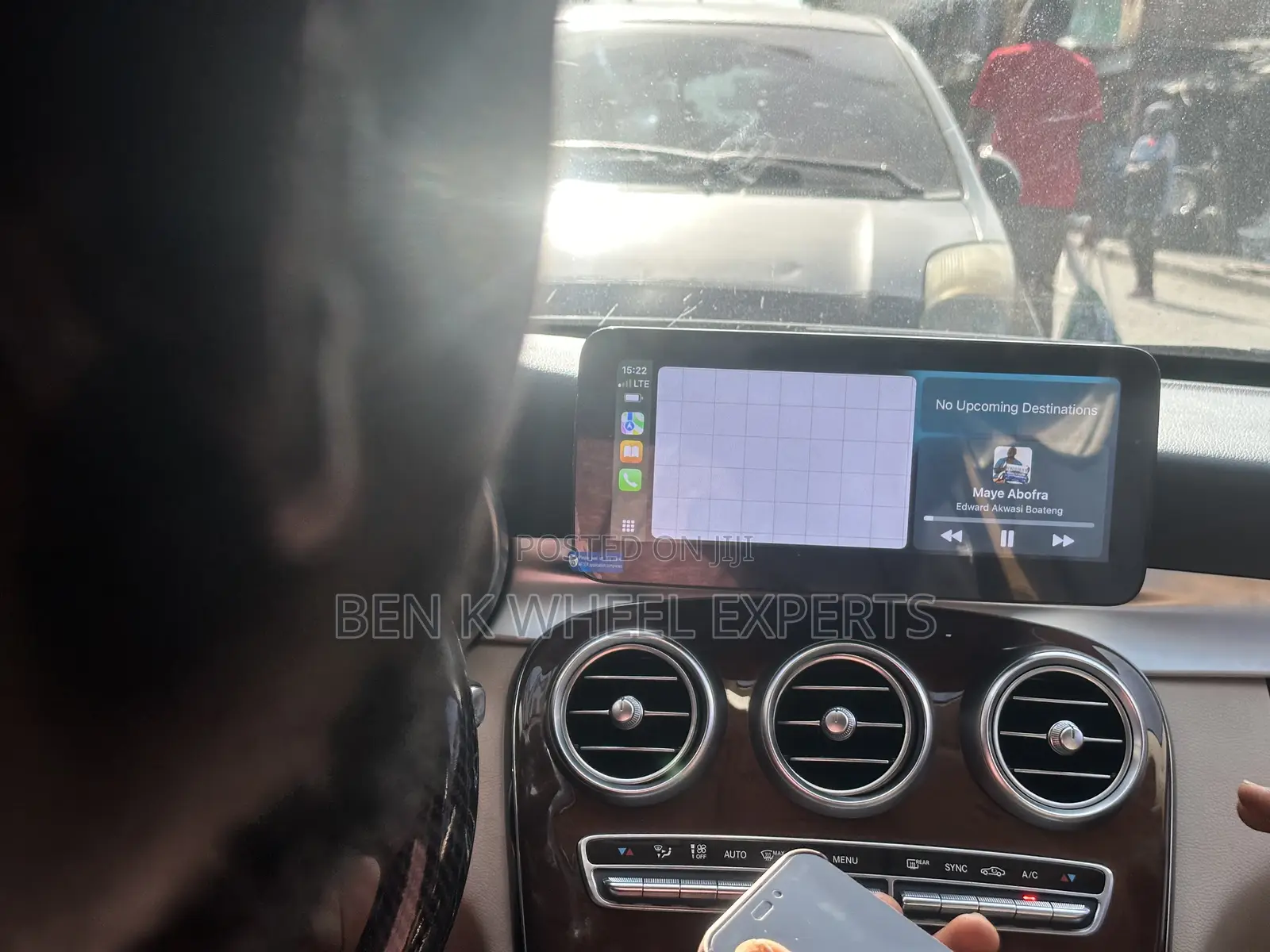 Carplay Mercedes Benz C300 2015-17 Original Tape