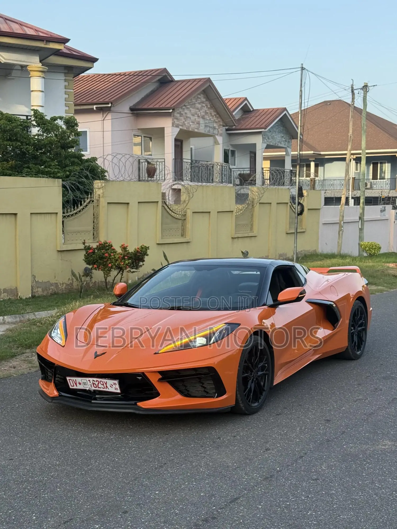Chevrolet Corvette 2023 Orange