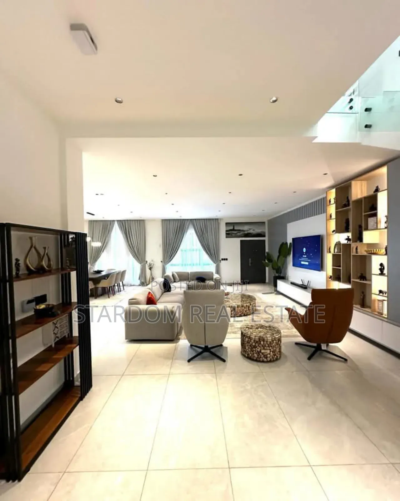 Furnished 4bdrm Duplex in East Legon Hills for sale
