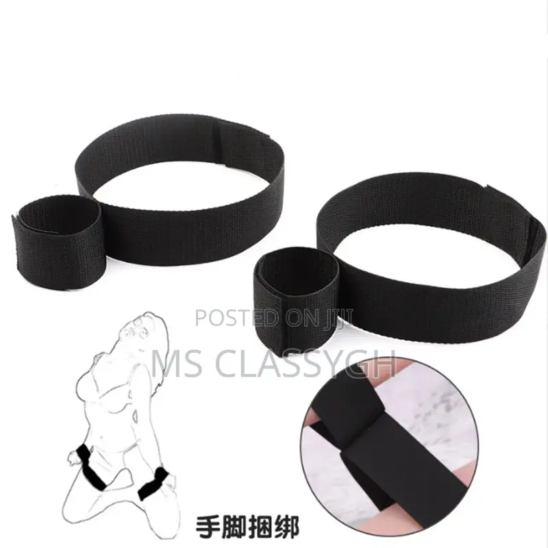 Sm Fun Split Leg Hand and Foot Cuffs One-Word Bondage