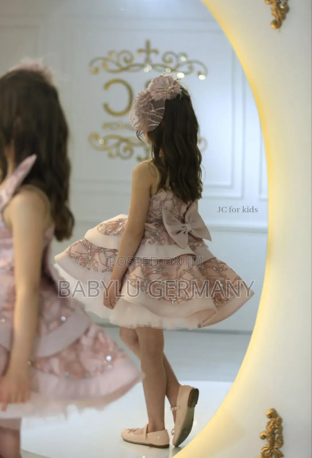 Luxury Turkey Brand Birthday Ball Gown Dress Fascinator