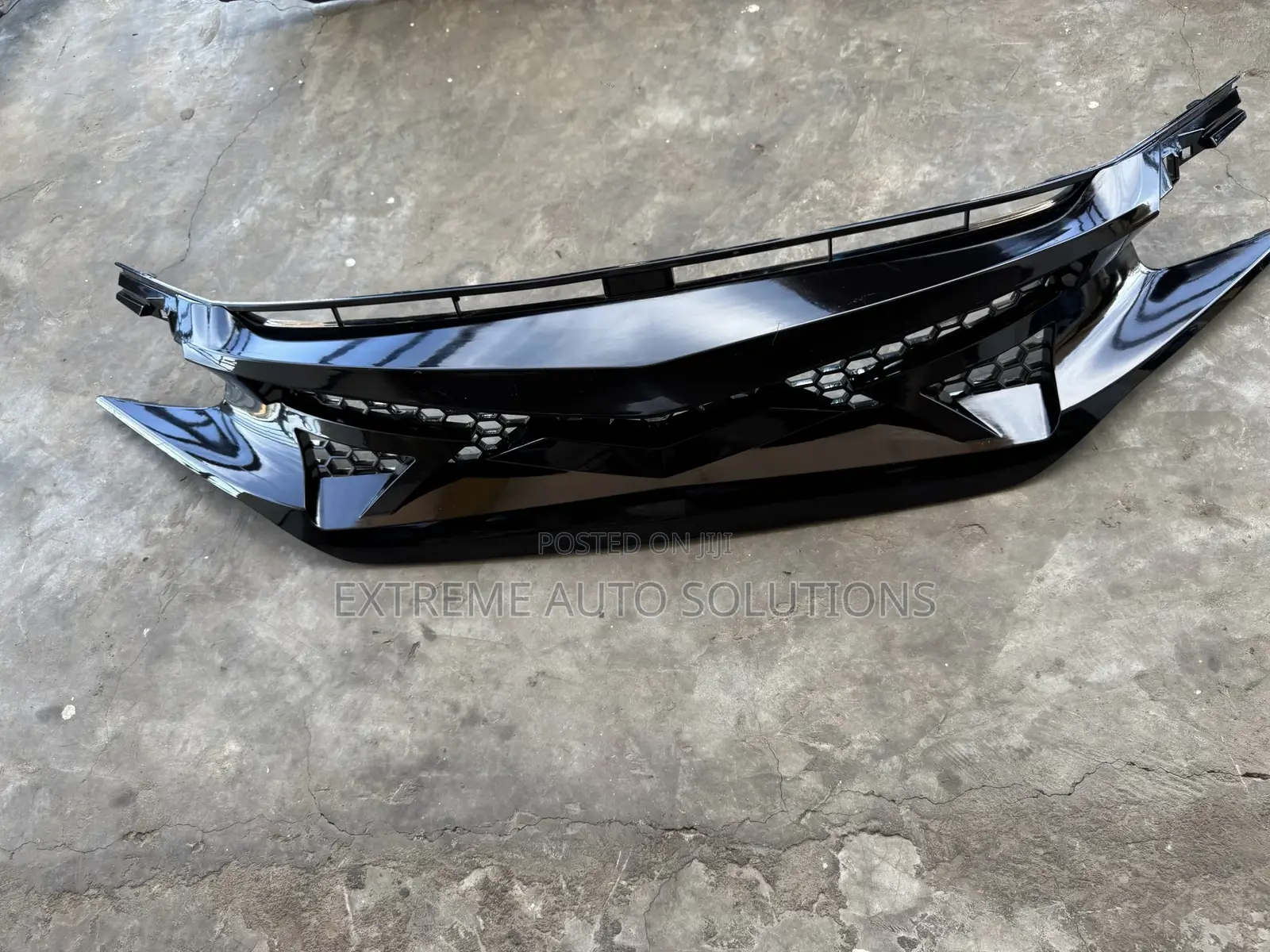 Front Grille Upper Grill For Honda Civic 2018 Mot Glossy Blk