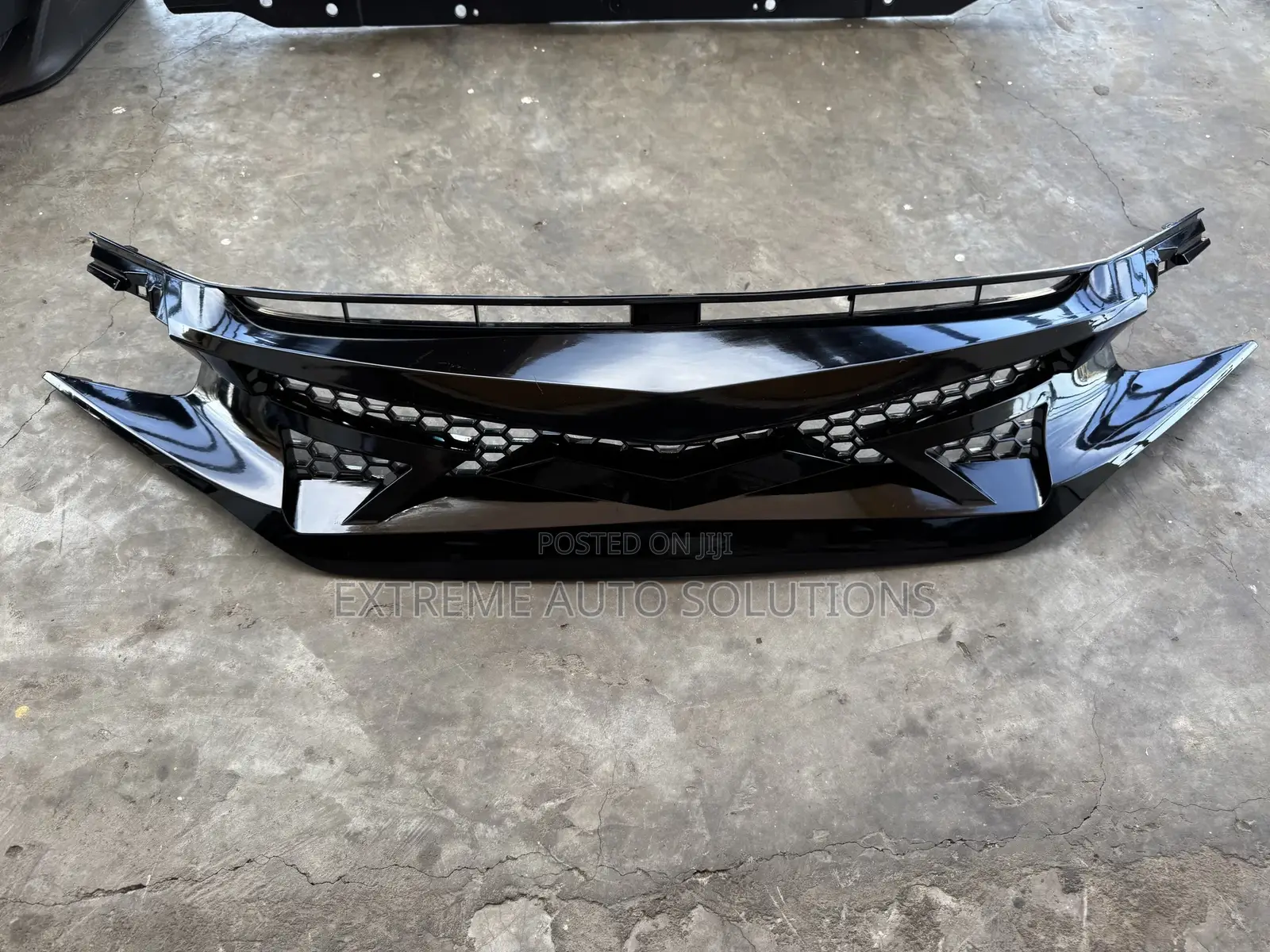 Honda Civic  Front Grill Batman Style Black Model 2016-2021