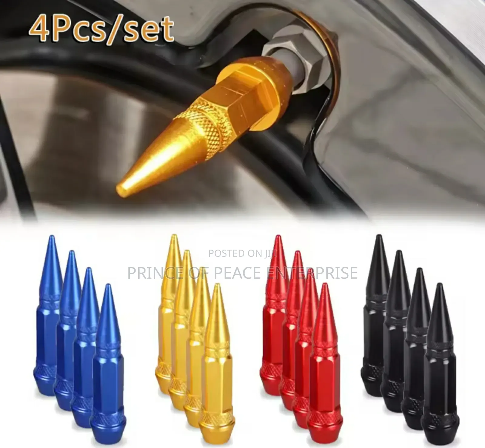 Car Valve Covers 4pcs