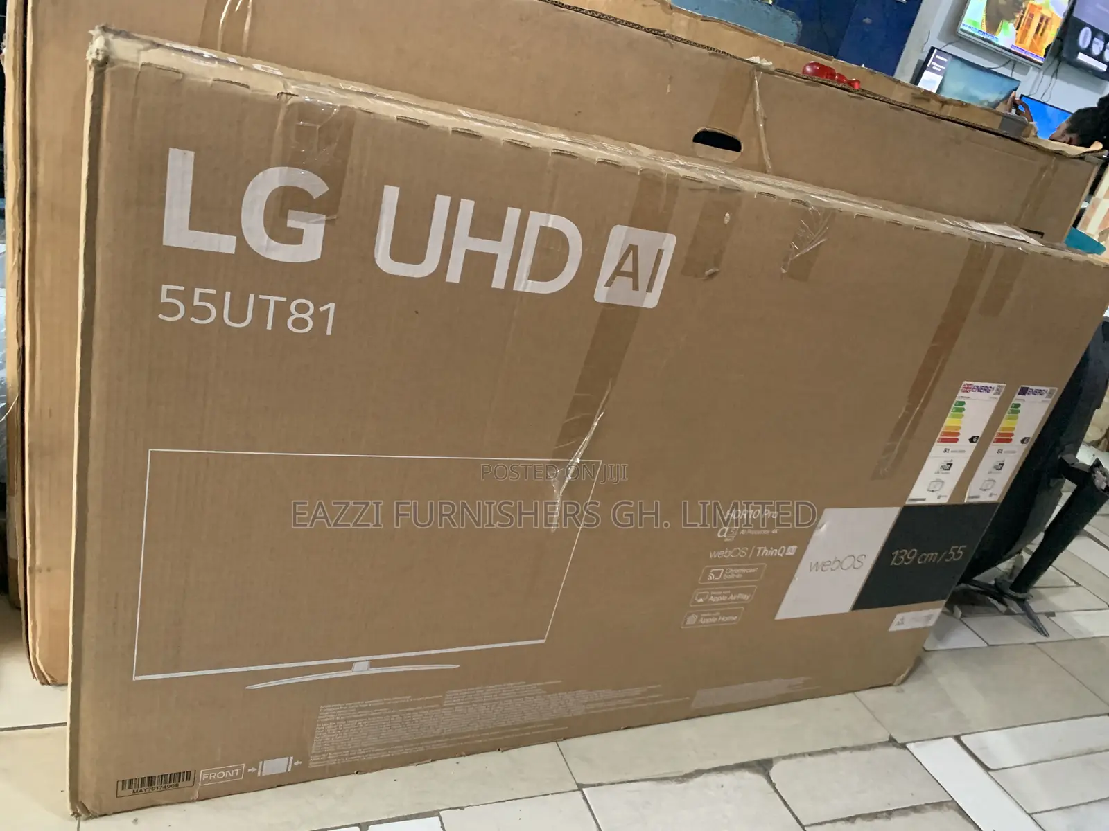 Extra Clear Picture Lg 55 Smart Satellite 4k Uhd Hdr Powerful Sound Tv
