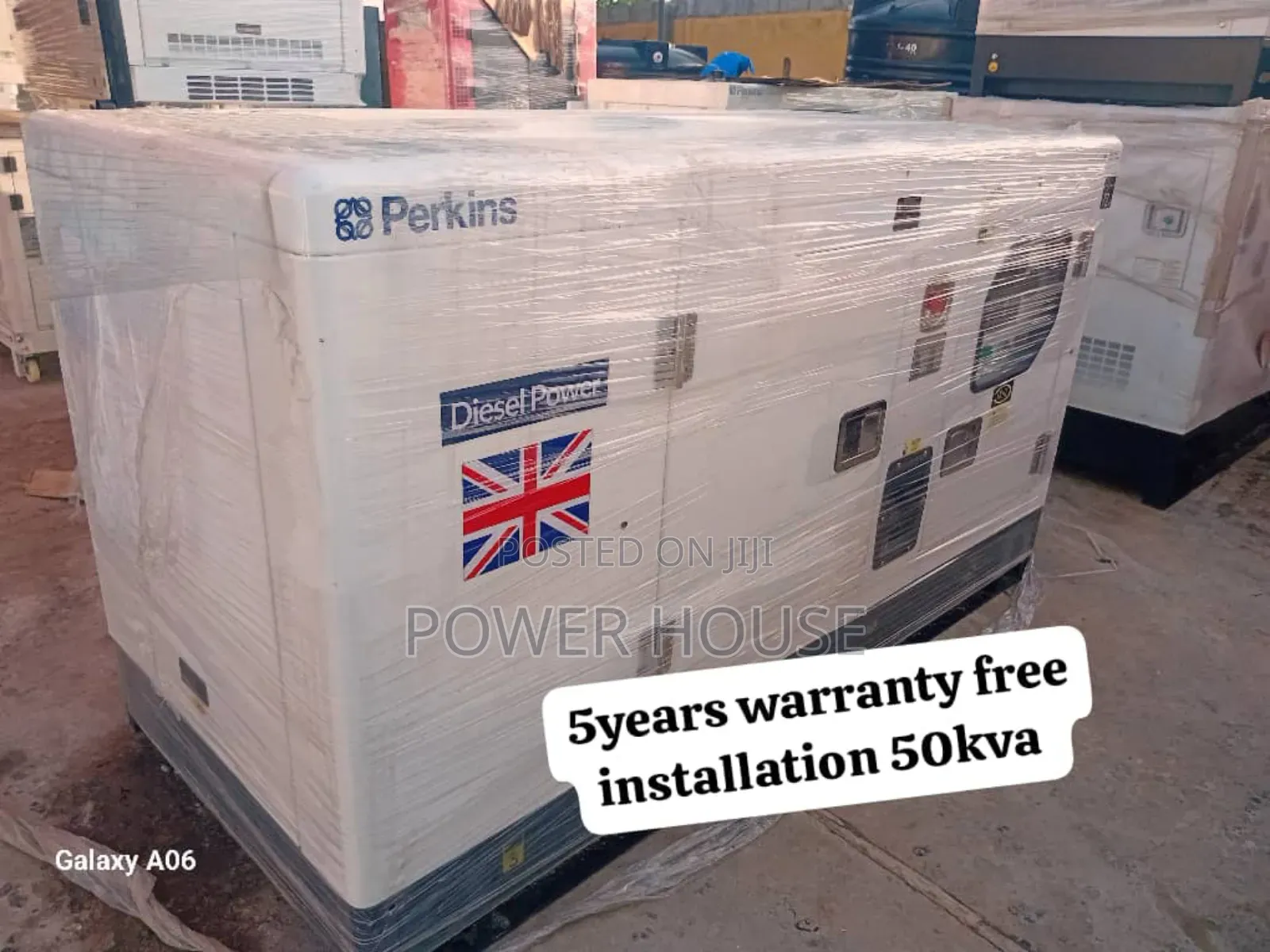 Ampcore Perkins Diesel Generator 50kva Perkins 50kva