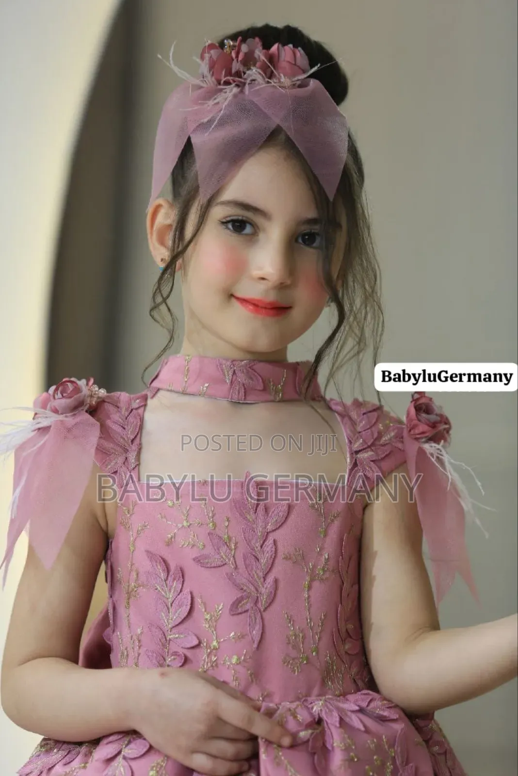 Luxury Brand Imported Pink Princess Ball Gown Dress
