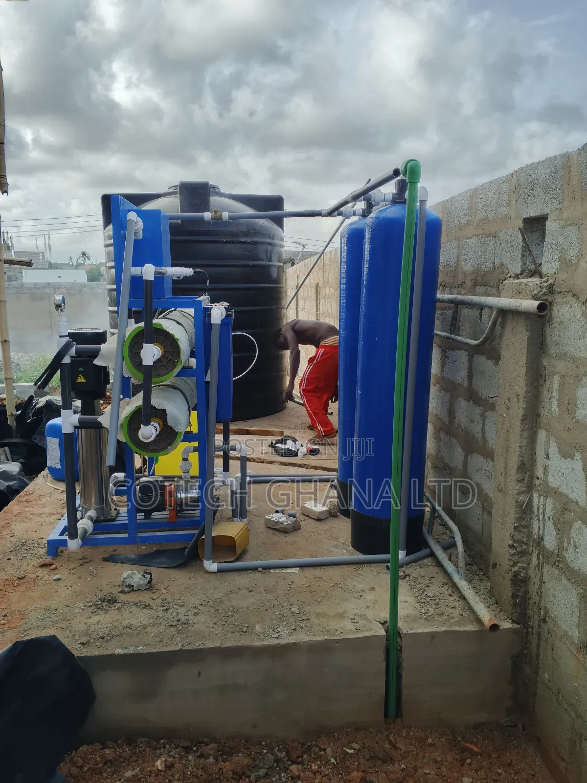 Borehole Drilling and Water Treatment