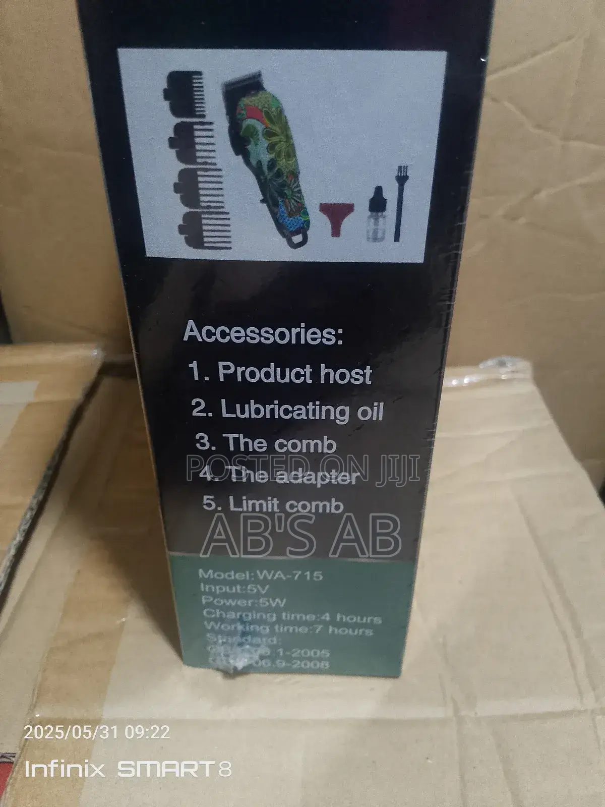 Rechargeable Hair Clipper