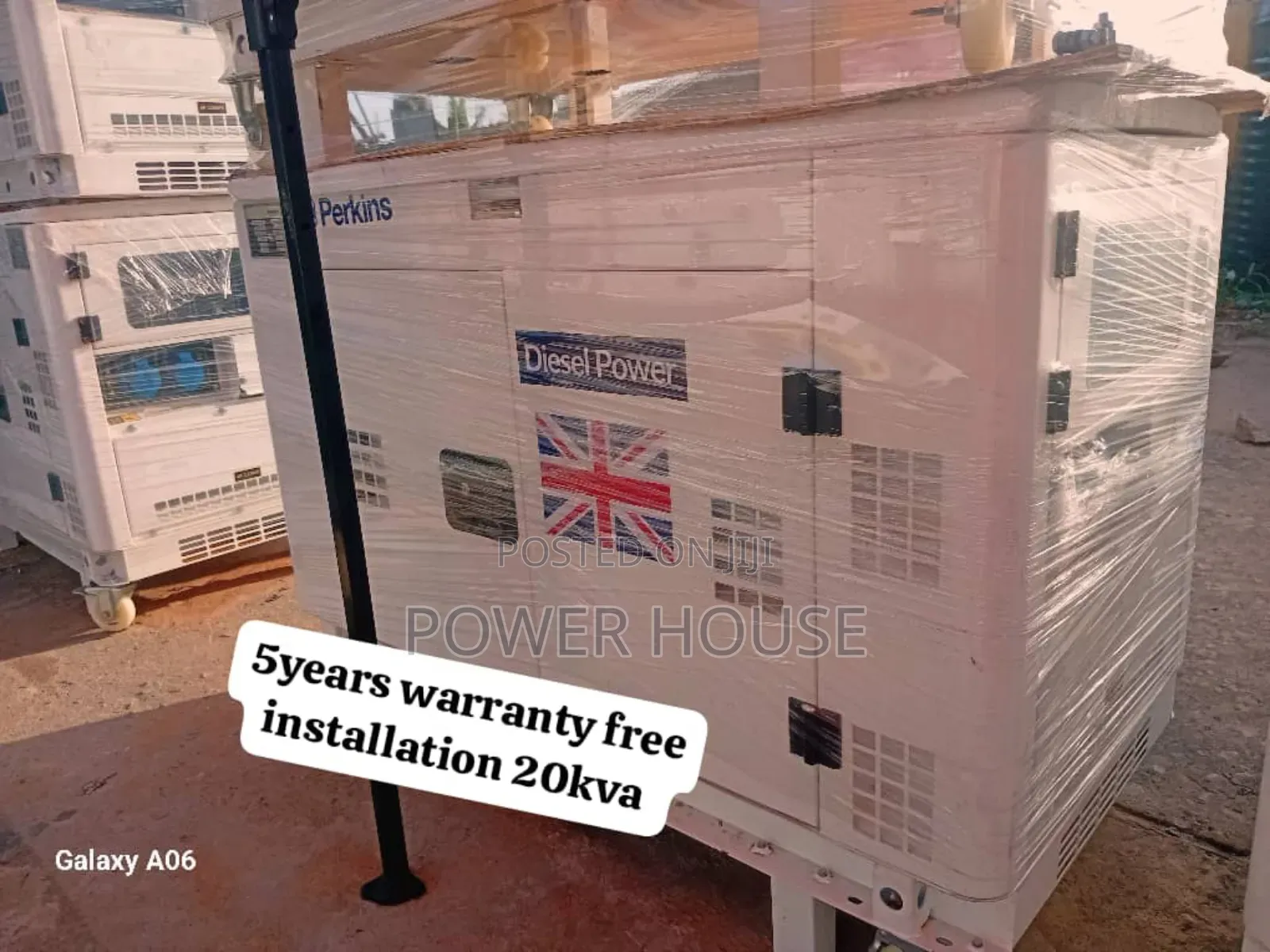 Ampere Kilowatt 20kva Perkins Diesel Perkins Generator
