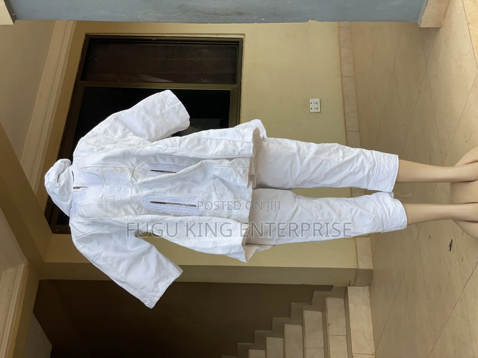 All White Fugu for Both Ladies Up and Down