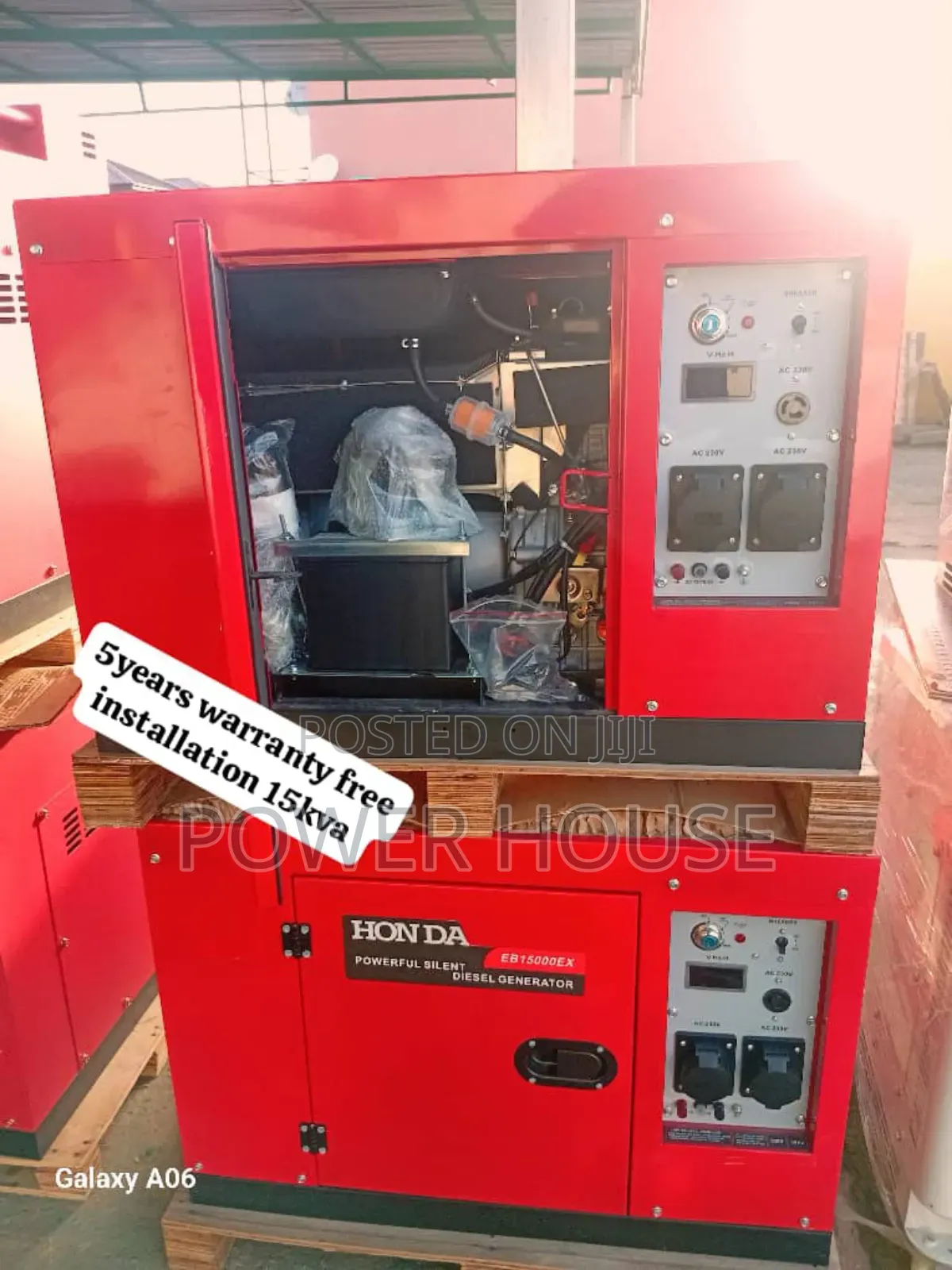 Legacy Amp Pinnacle Honda 15kva 16500watts Diesel Diesel