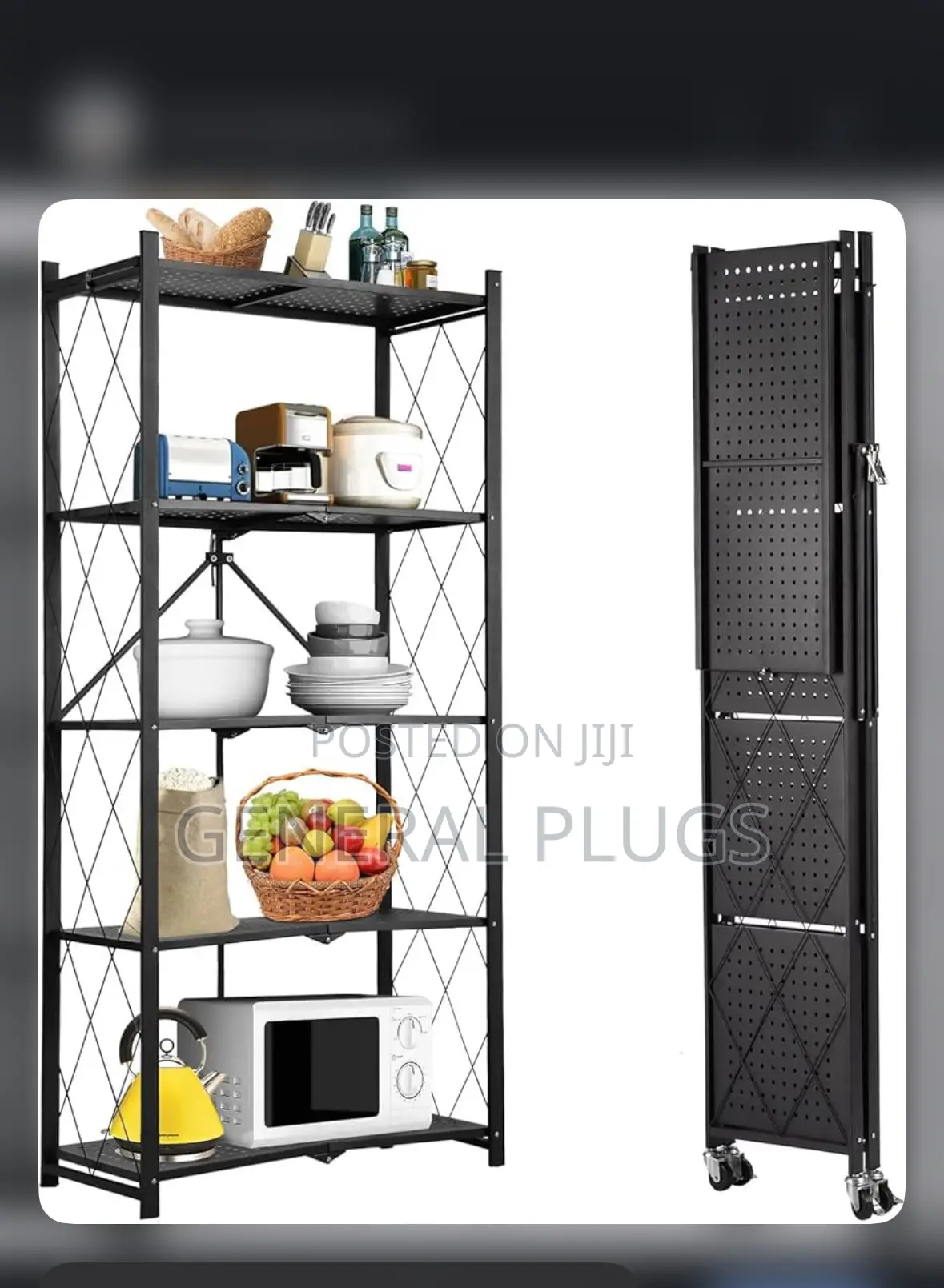 Modern Easy to Assemble 5 Tier Storage Shelf