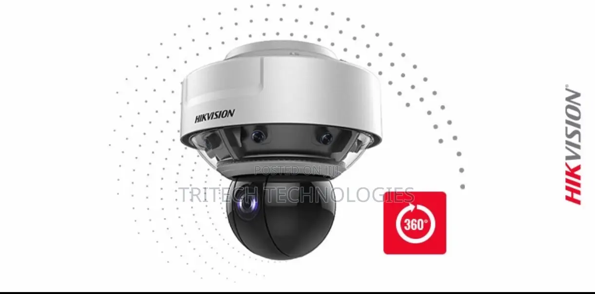 Hikvision 32mp Panovu + 360-Degree Stitched Panoramic PTZ