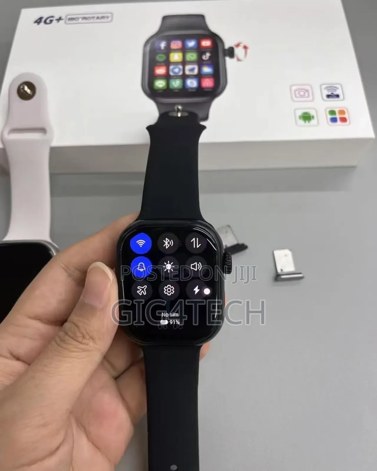 4g Smart Watch Phone With Camera and Sim Support