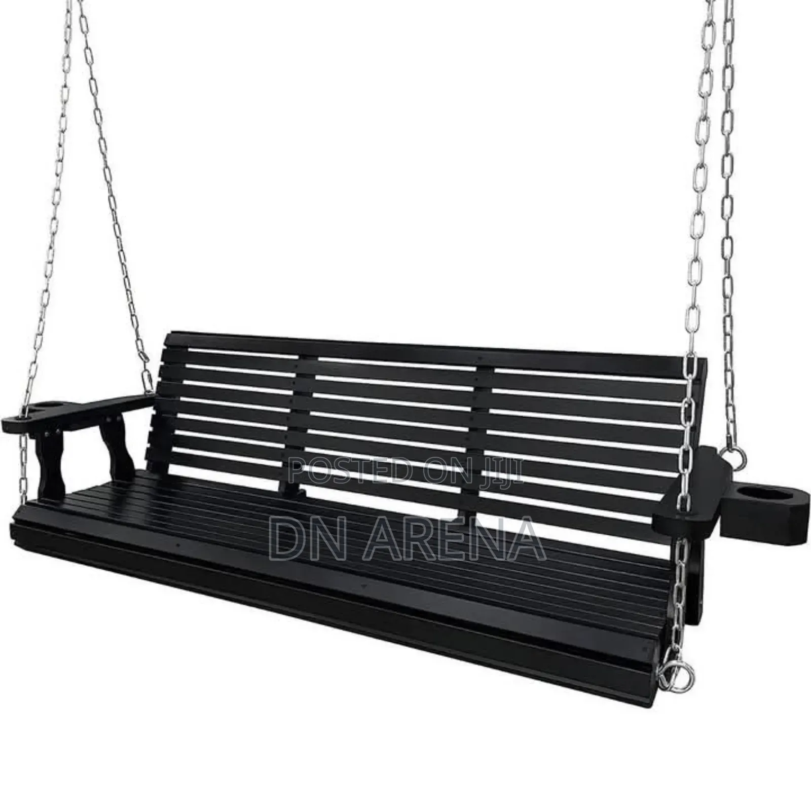 -Seater Wooden Porch Swing Outdoor Patio Garden
