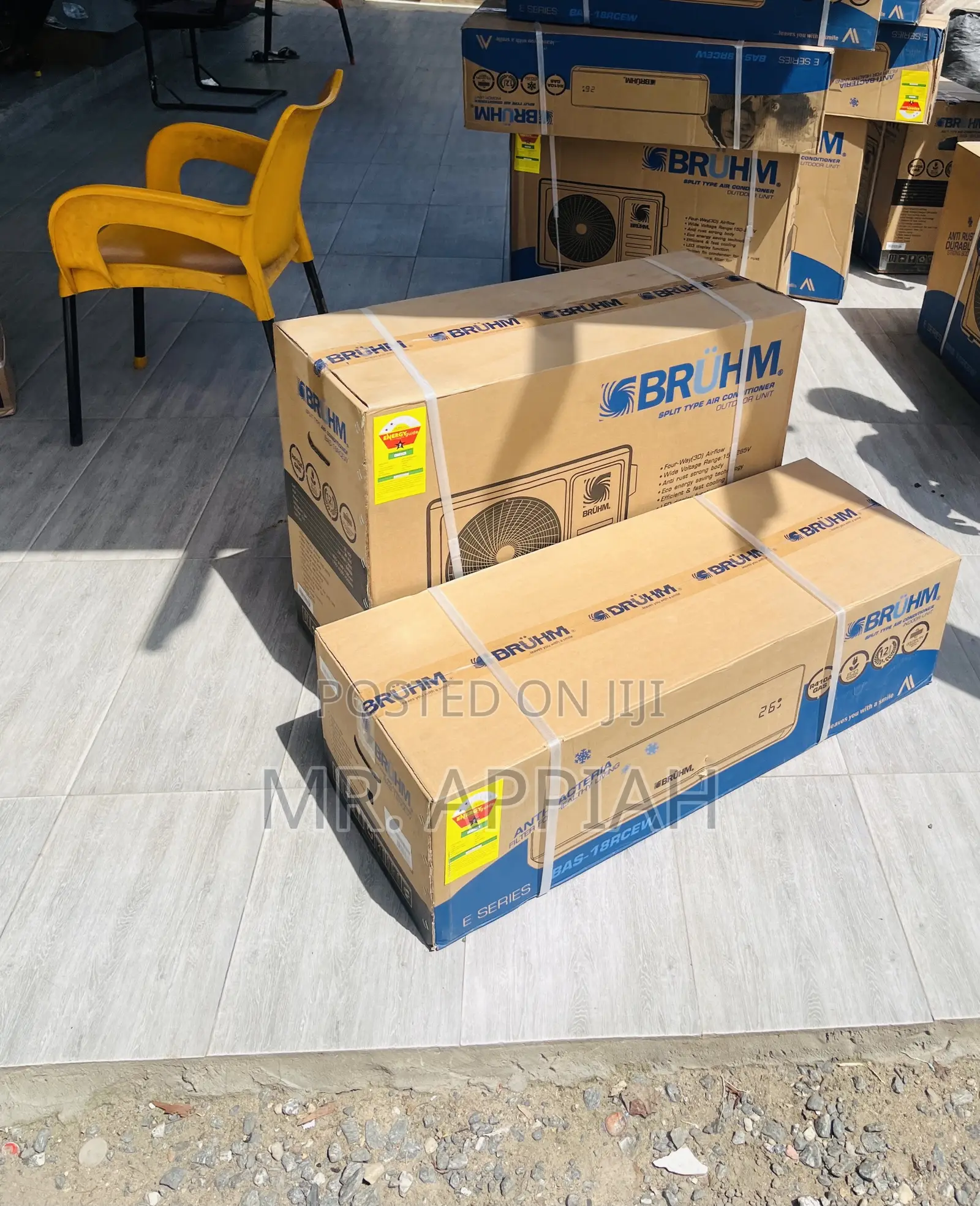 Lovely Bruhm 1.5hp Inverter Air Conditioner(White).