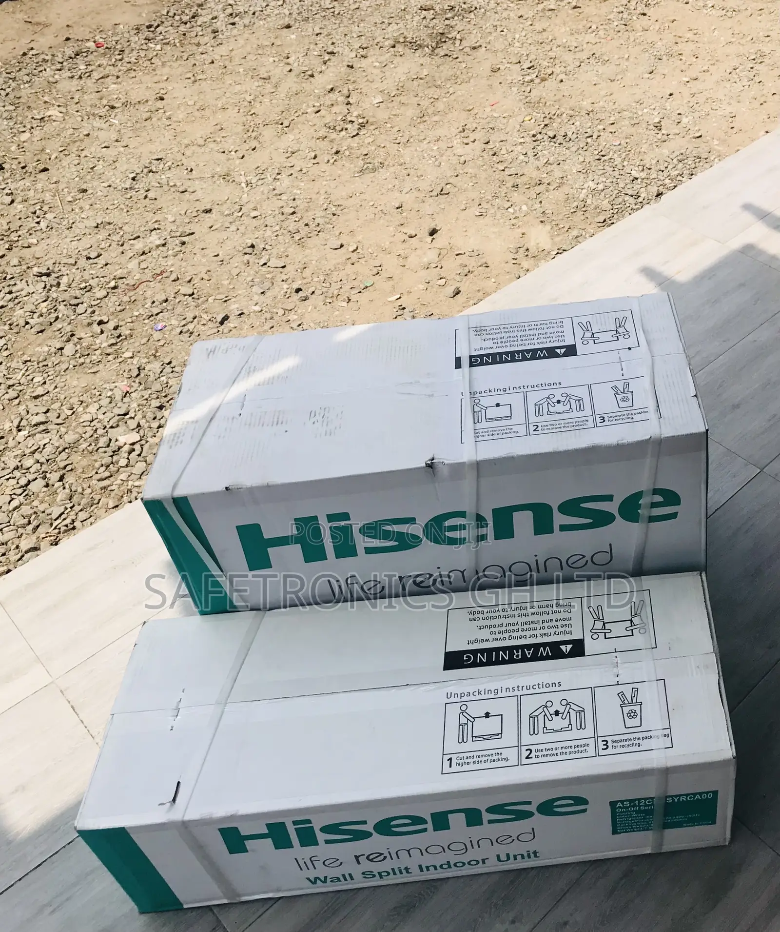Eco Energy Saving White 2.0 Horsepower Split Hisense Ac