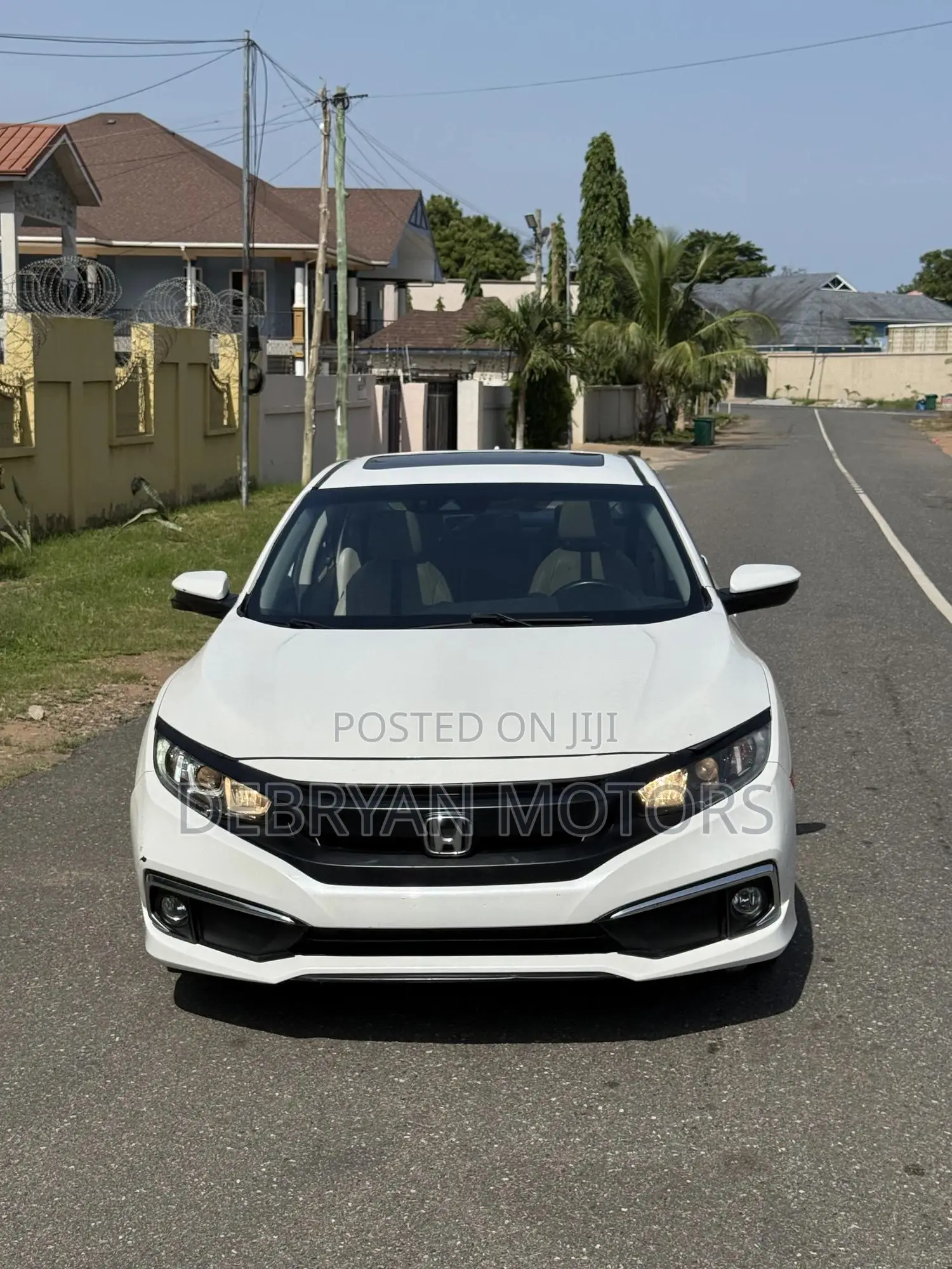 Honda Civic EX-L Sedan 2020 White
